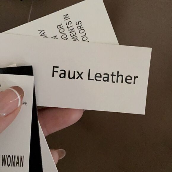 Premise faux leather coat NWT - Picture 6 of 8